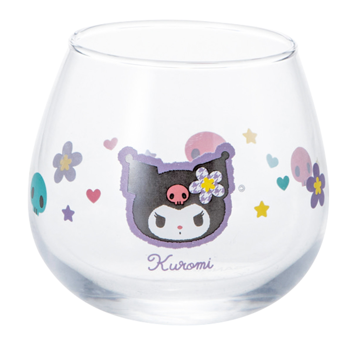 サンアート グラス 290ml ゆらゆらグラス サンリオ （ ガラス コップ