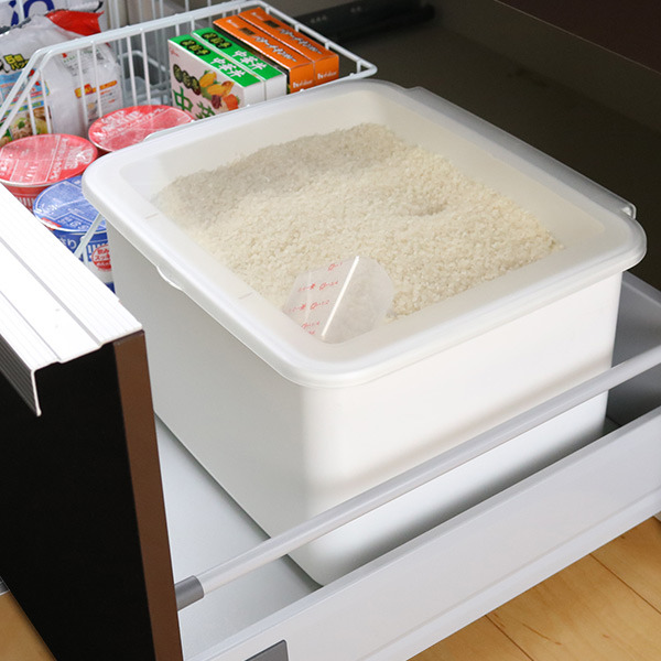 米びつ 10kg用 システムキッチン 引き出し用 Soroelusmart ライス