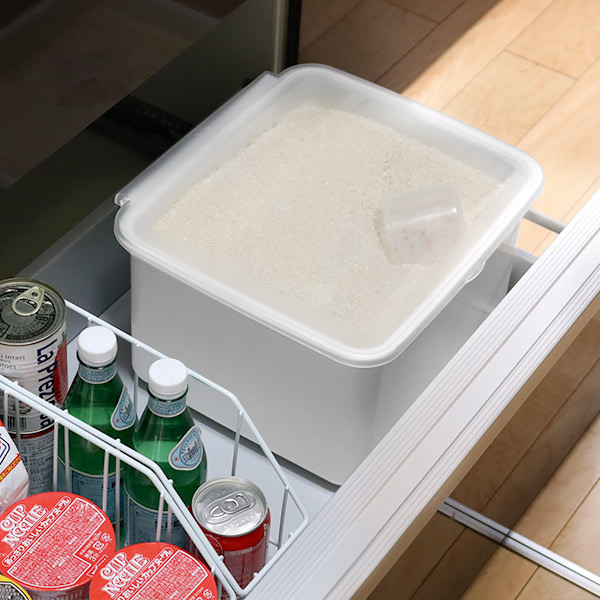 米びつ 10kg用 システムキッチン 引き出し用 Soroelusmart ライス