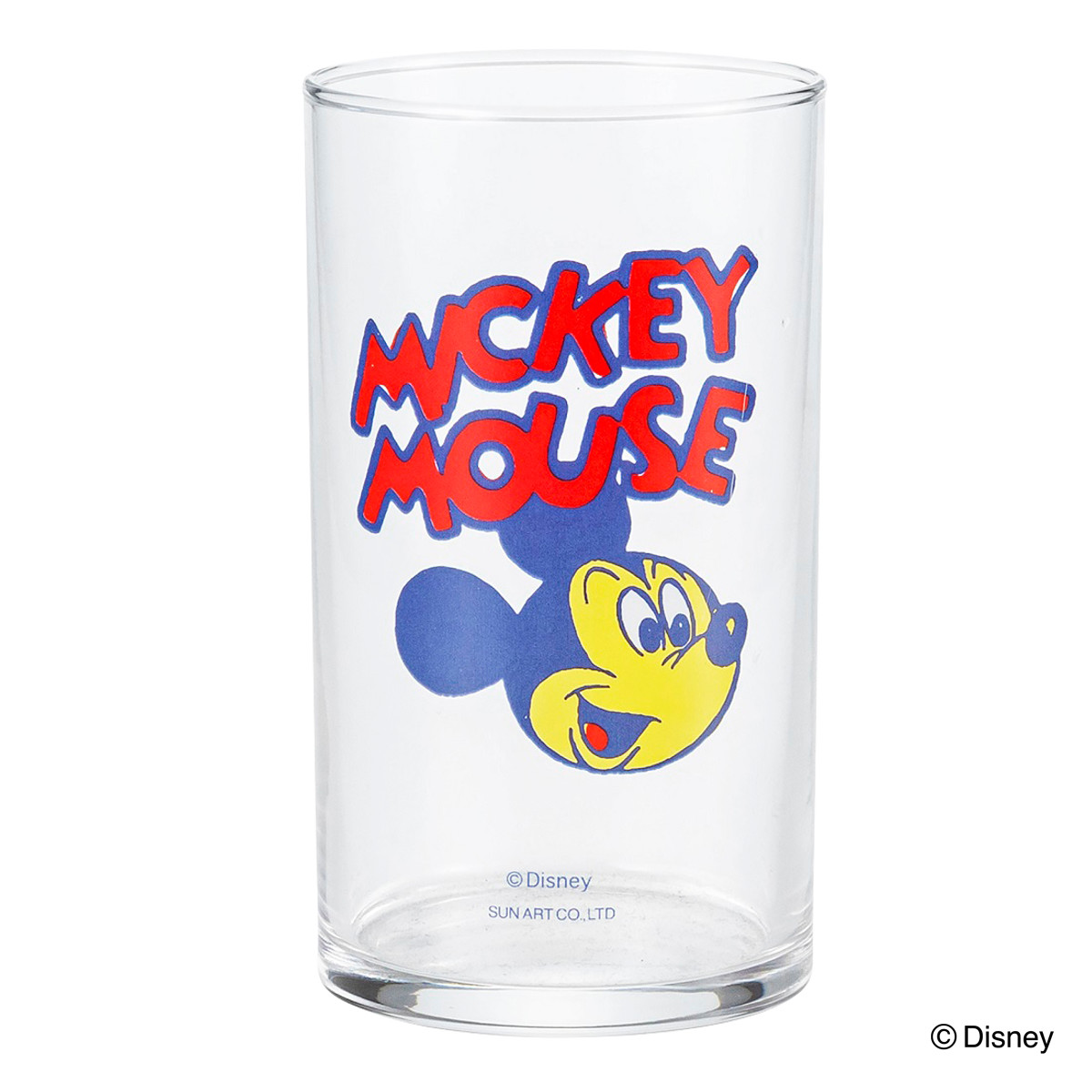 サンアート グラス 250ml フリーグラス ミッキーマウス1 （ 日本製