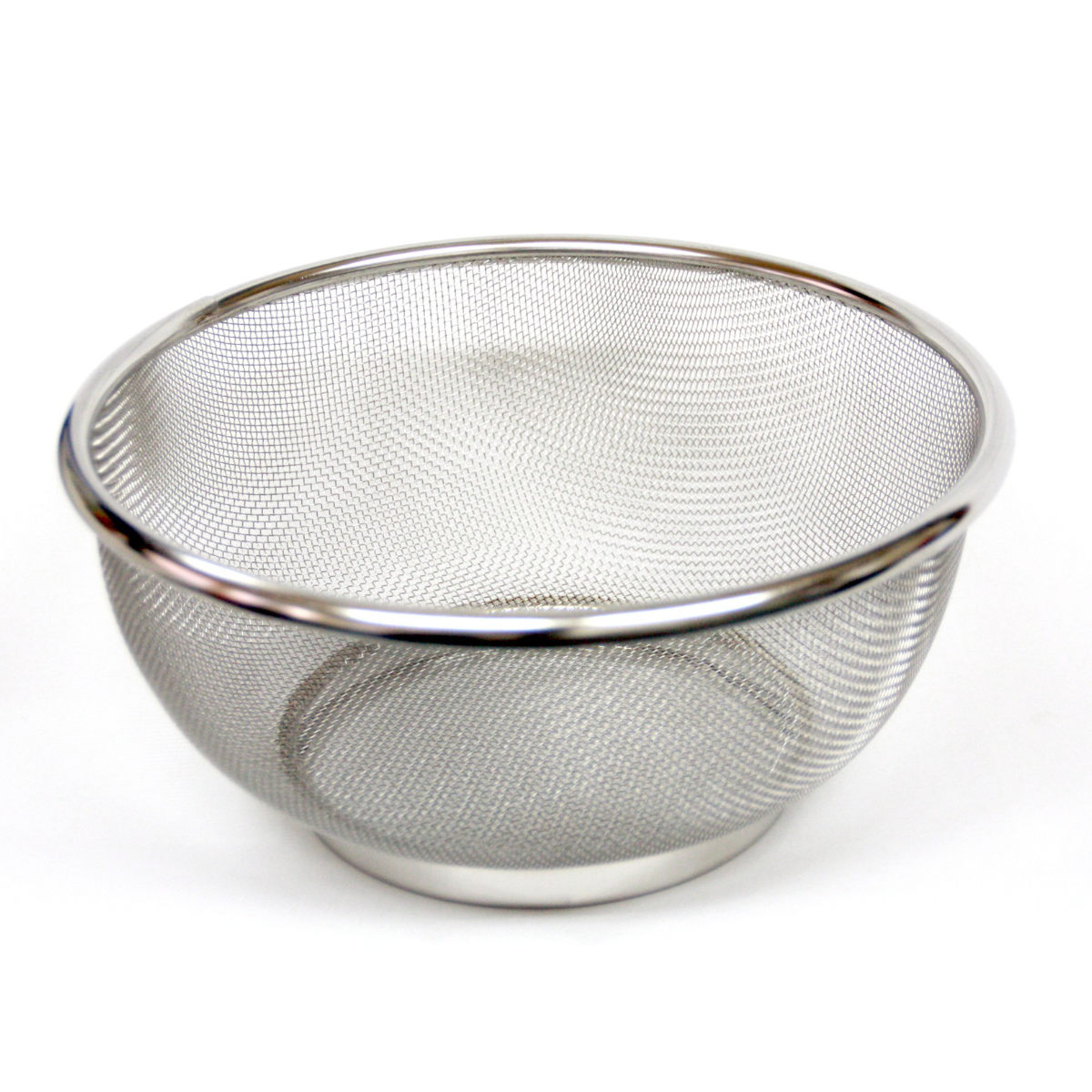 ざる 17cm ステンレス製 リビングざる （ ザル ステンレスザル 丸型