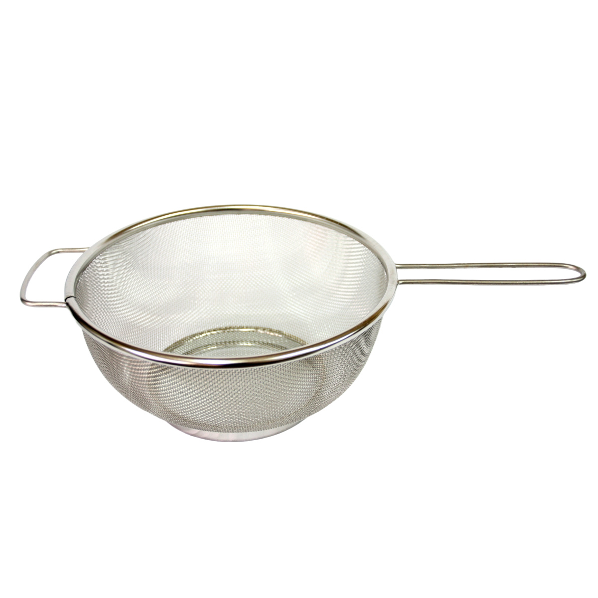 片手ザル 22cm 底付きストレーナー 日本製 （ ざる ザル 取っ手付き