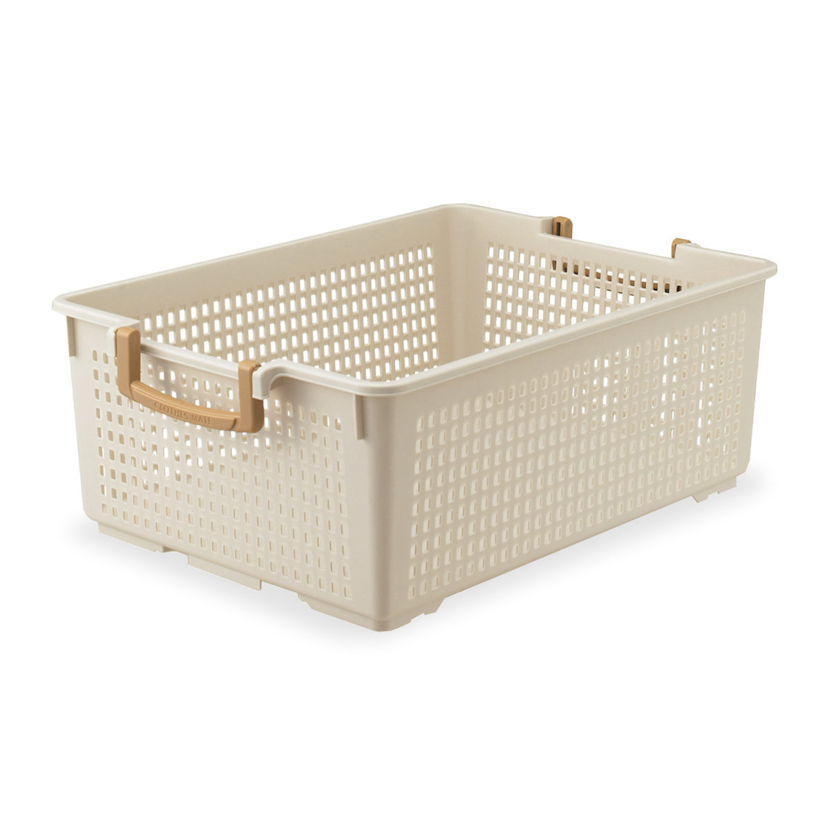 伊勢藤 収納バスケット 衣類収納ケース フリーバスケット LLサイズ