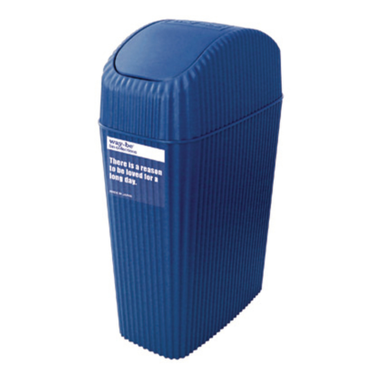 八幡化成 ゴミ箱 4L ふた付き ウェイビー スイング くず入れ シンプル