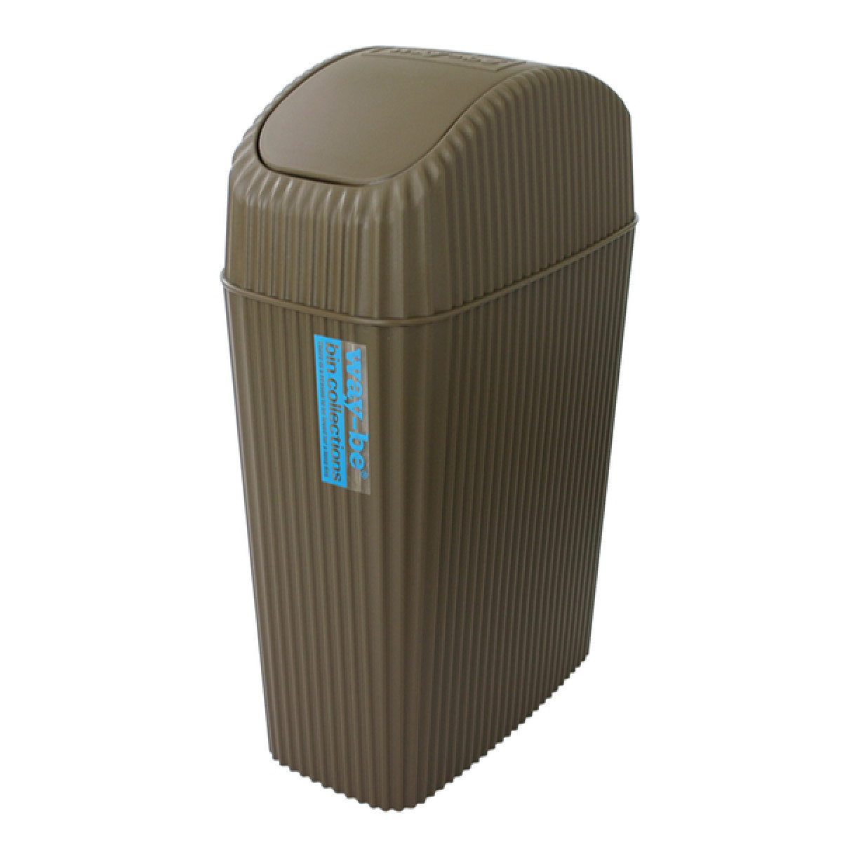 八幡化成 ゴミ箱 4L ふた付き ウェイビー スイング くず入れ シンプル