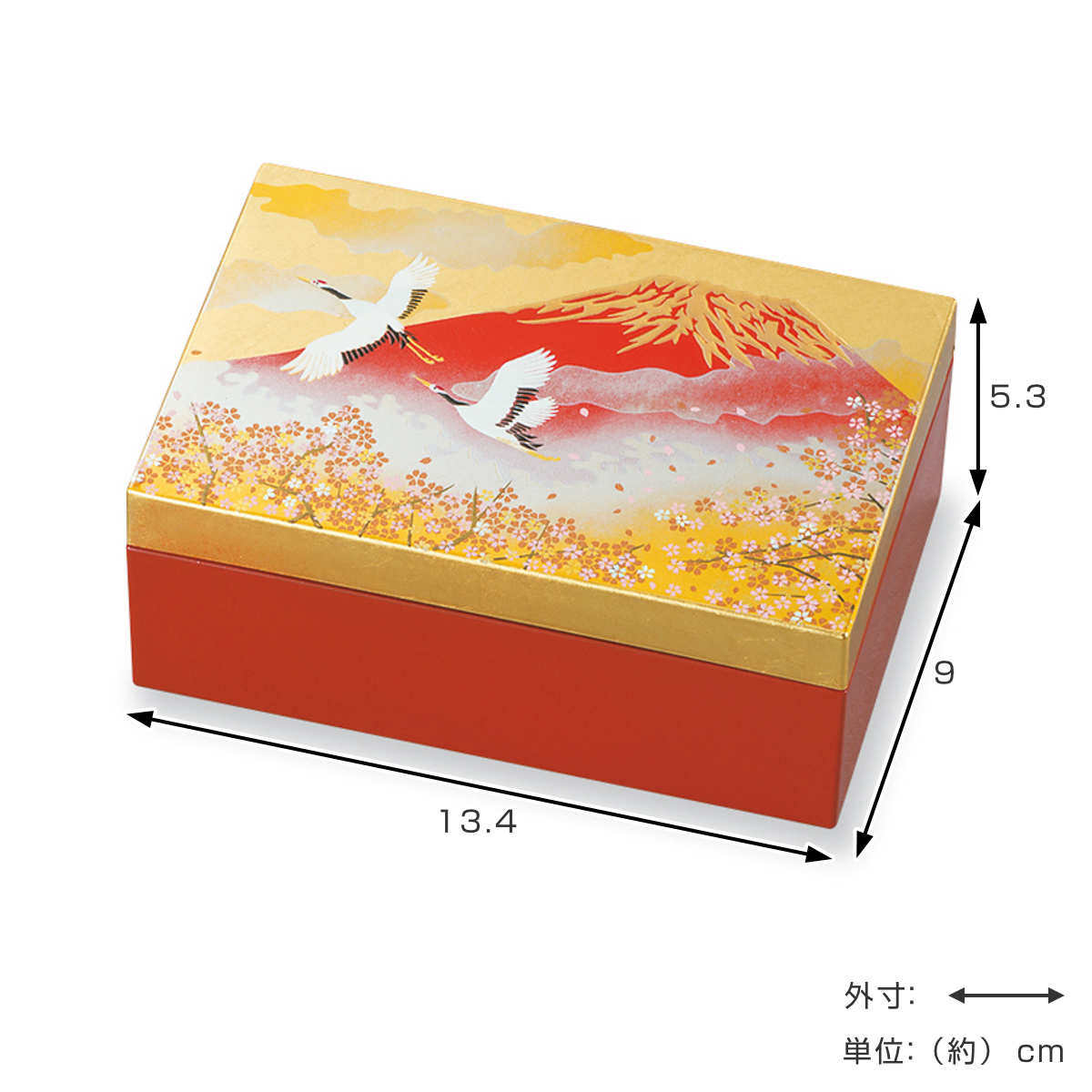 アクセサリーケース アクセサリーBOX 小 箔工芸 山中塗 和風 小物入れ