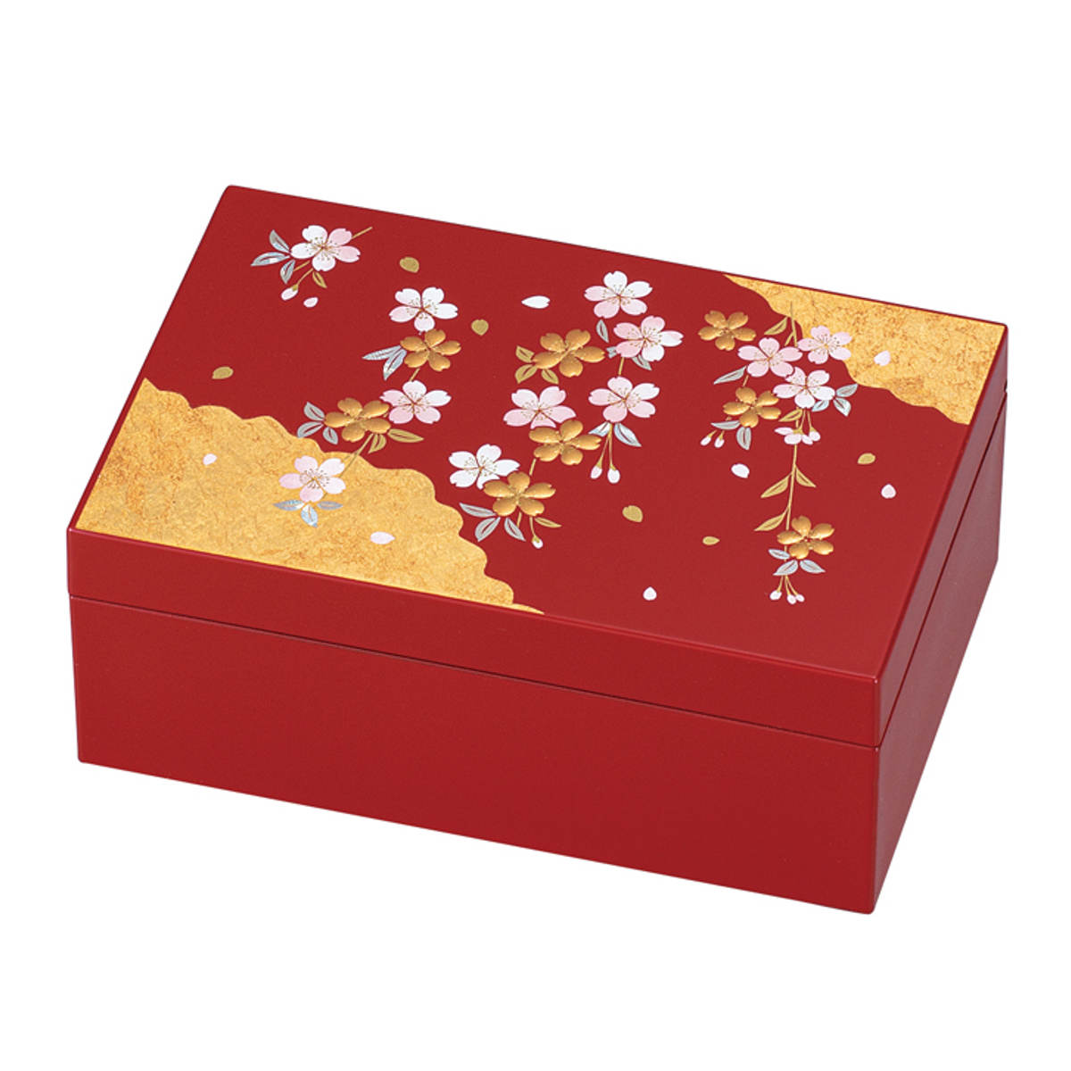 アクセサリーケース アクセサリーBOX 小 箔工芸 山中塗 和風 小物入れ