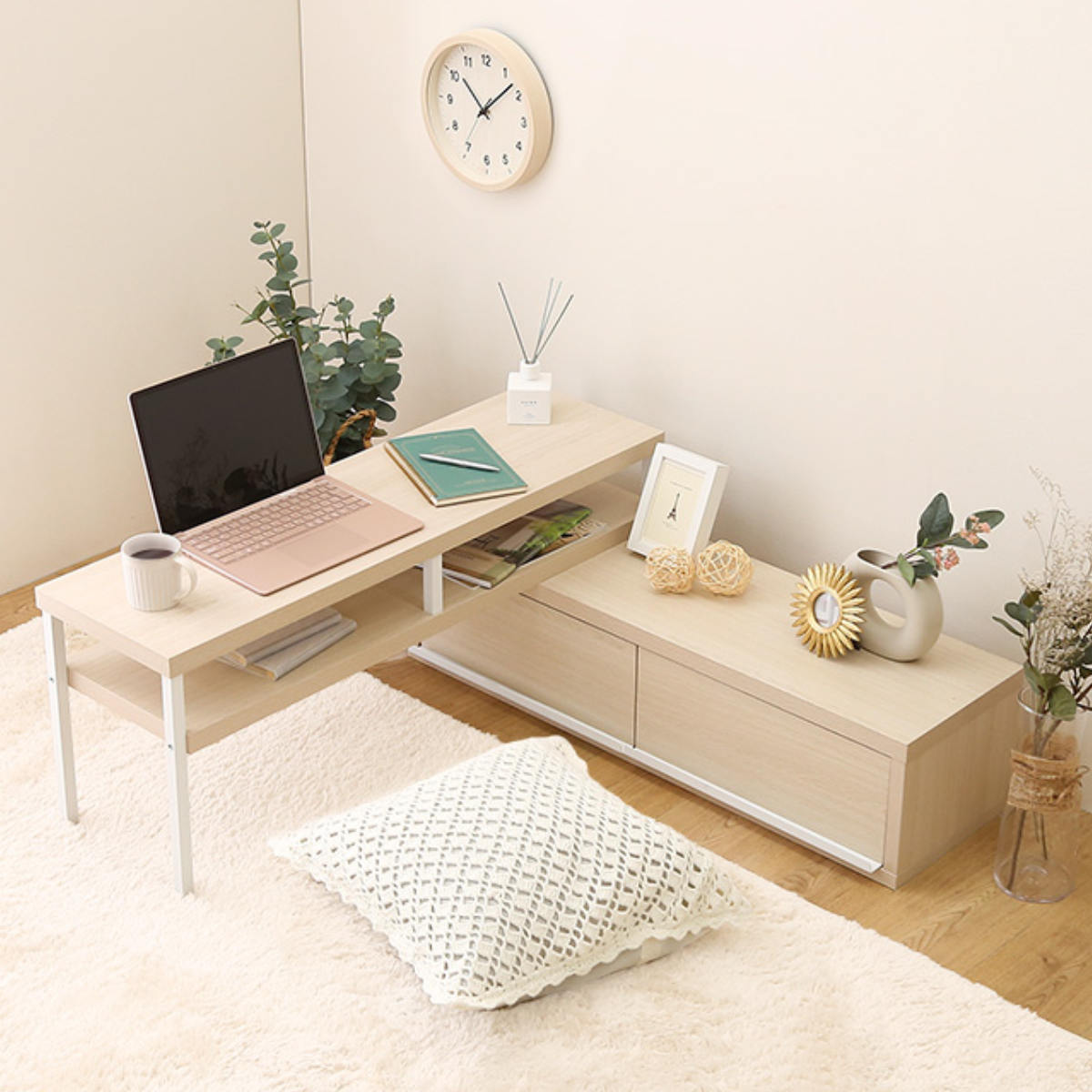 ホームテイスト（HOME taste） テレビ台 幅100.5〜193.5cm 伸縮 完成品