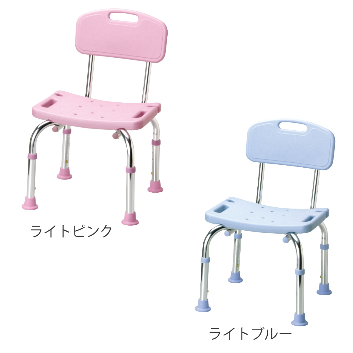 マキテック シャワーベンチ ミニ 背付タイプ （ シャワーチェア 背無 5