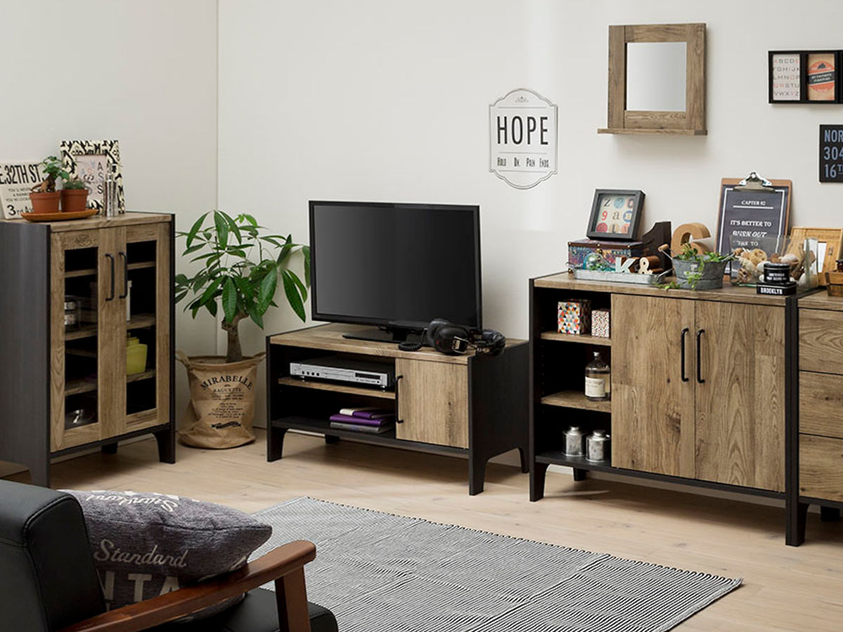 白井産業 チェスト 幅58.1cm 3段 タンス 簡単組立 アメリカン