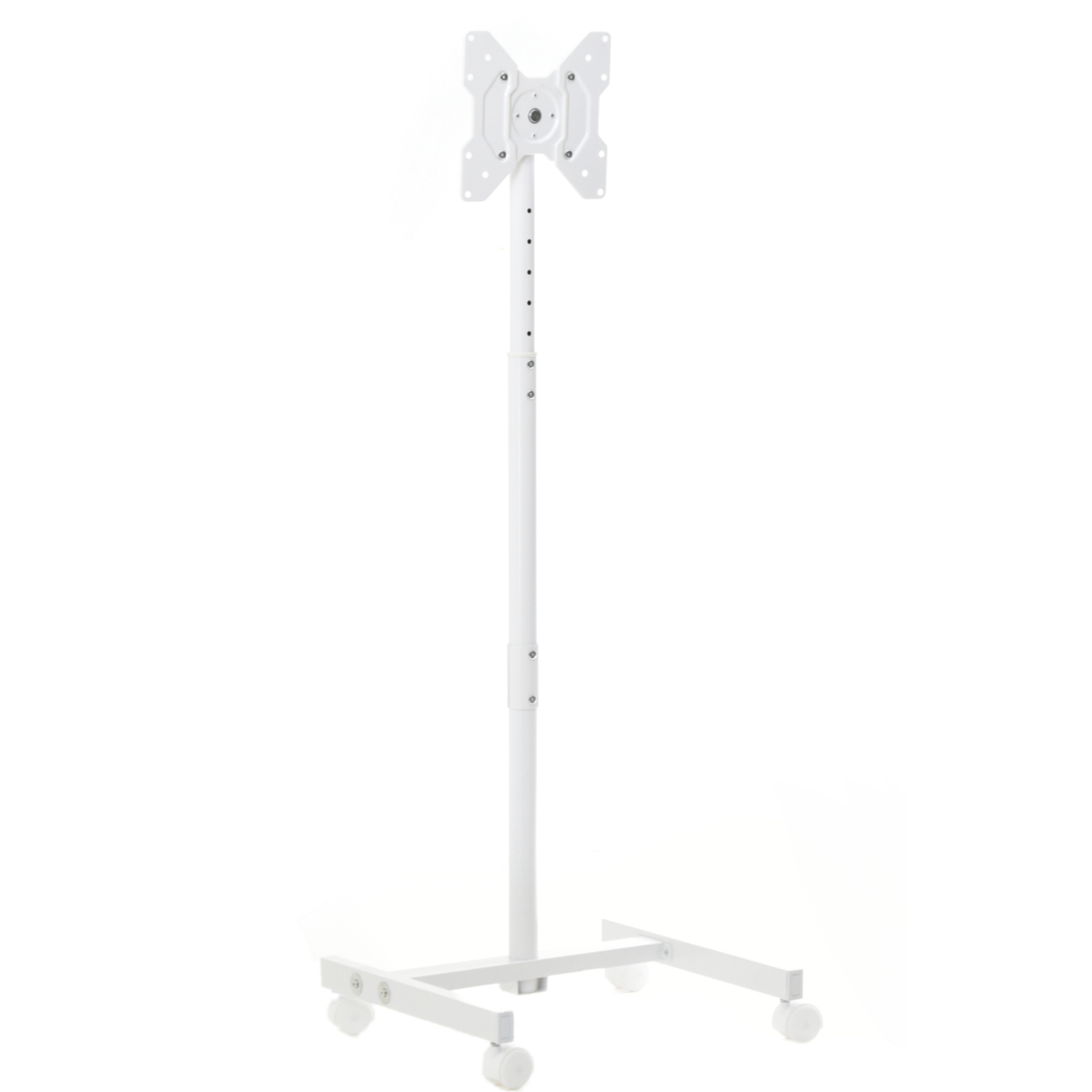 テレビスタンド Alloy 42インチ対応 高さ112〜133cm 90度回転