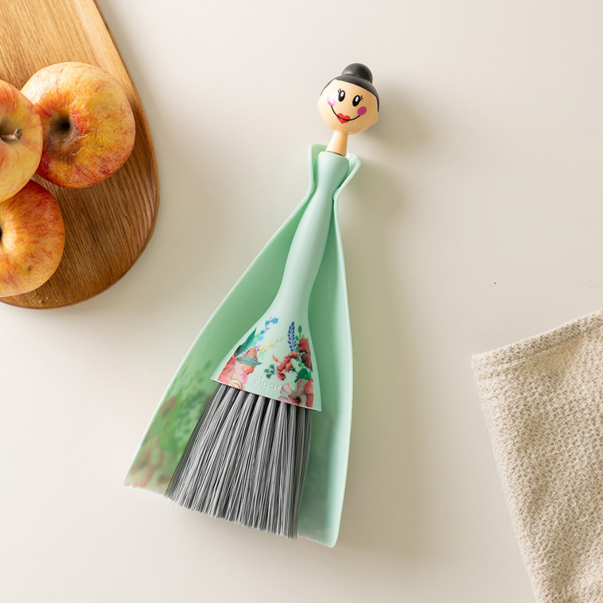 Vigar（ビガール） ほうき ちりとり ドールス ミニ ハンディ セット