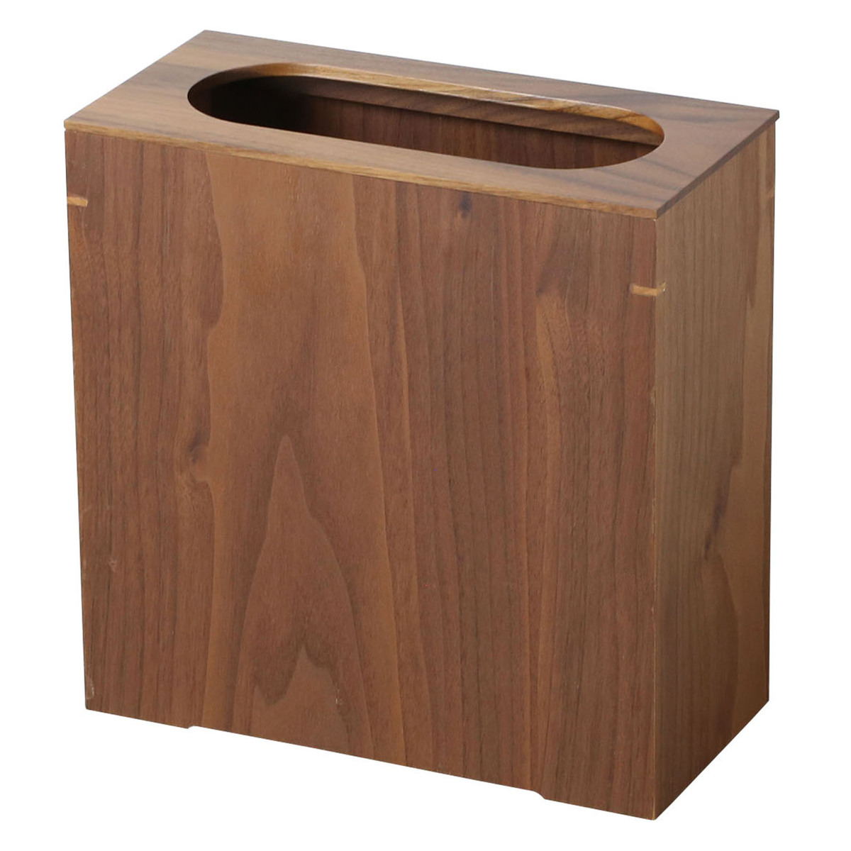 ゴミ箱 スリム ウォールナット 日本製 アルダー 客室 （ ごみ箱 くず