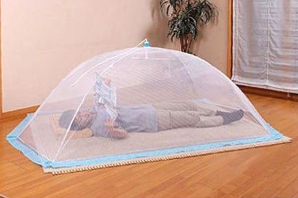 蚊帳 ワンタッチ 大人用 洗える シングル 折りたたみ （ かや カヤ