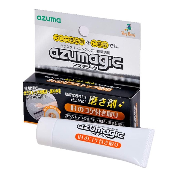 焦げ落とし IH用磨き剤 アズマジック （ キッチン コンロ IH 黒ズミ 焦げ コゲ 油汚れ ガラストップ ガスコンロ 汚れ 落とし 磨き ） | ブランド登録なし | 02