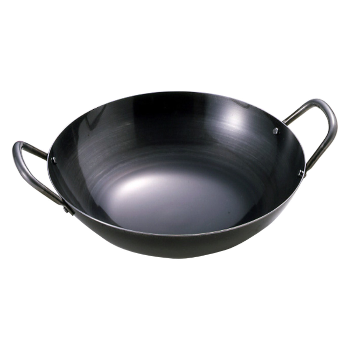 タマハシ 中華鍋 33cm ガス火専用 鉄製 魚菜 日本製 （ ガス火対応 直