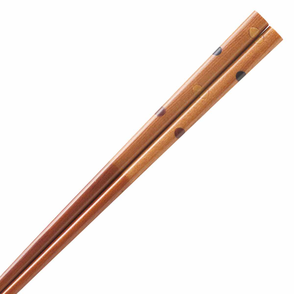 箸 20.5cm 23cm 水玉 市松 組木箸 木製 （ お箸 はし おはし ハシ