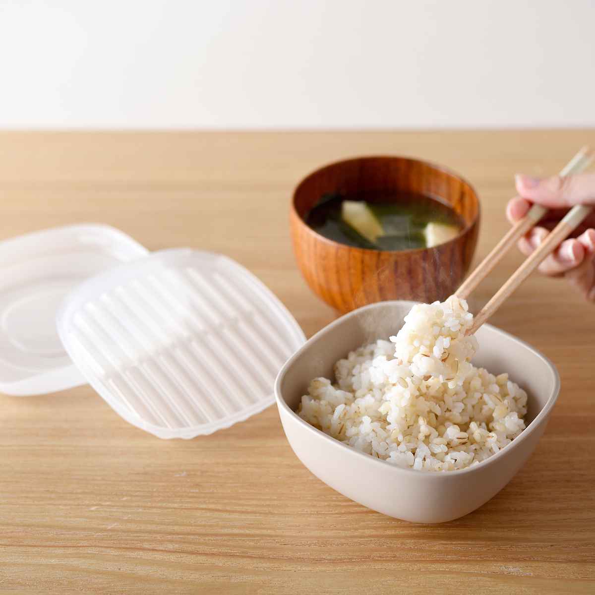 アーネスト（Arnest） 冷凍ご飯容器 ご飯がう米わん 2個組 430ml