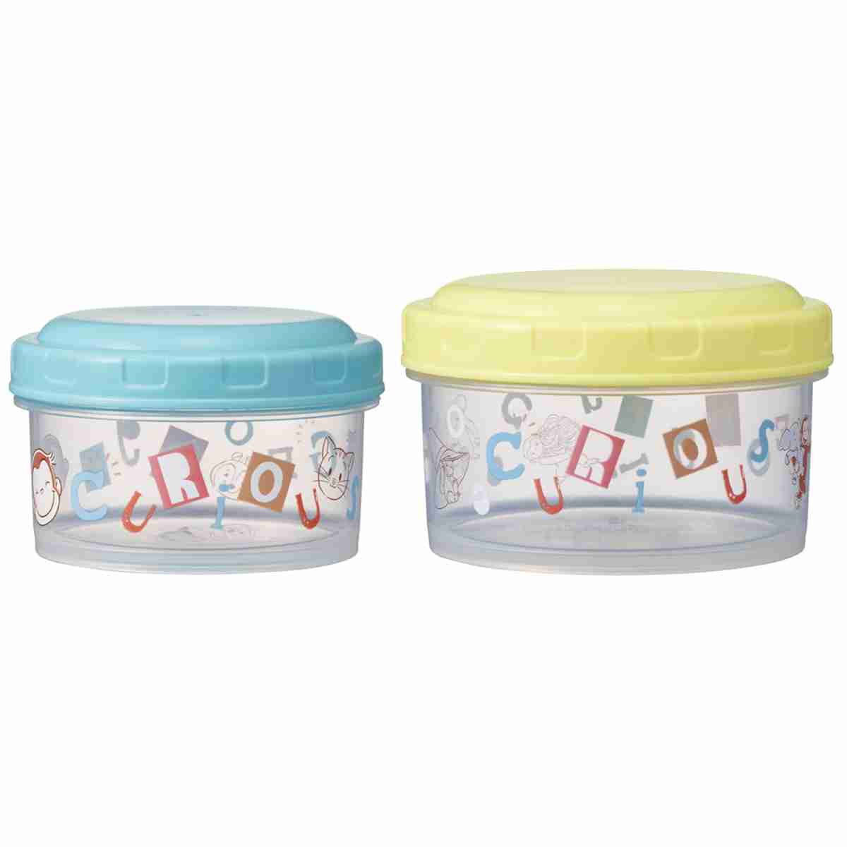 スケーター 保存容器 230ml 400ml ラウンド フードコンテナ 2個組