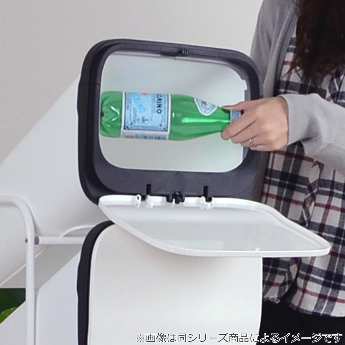 ゴミ箱 95L 5段 スムース スタンドダストボックス MT&WD （ スリム