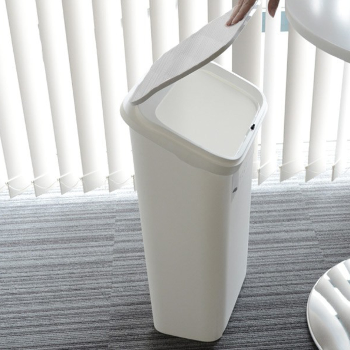 RISU（リス） ゴミ箱 19L ふた付き スムース プッシュ ダストボックス