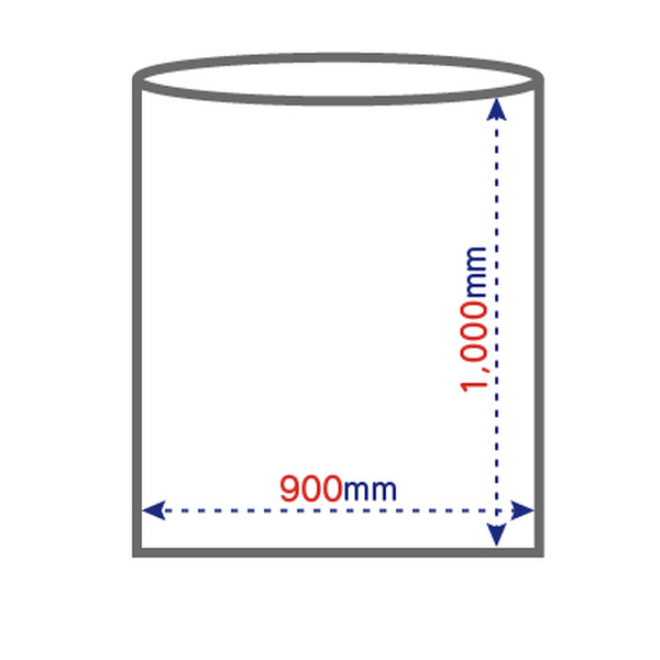ゴミ袋 90L 100x90cm 10枚入り ...の詳細画像1