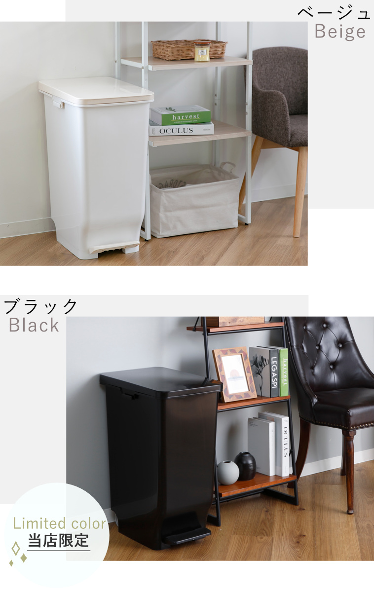 ゴミ箱 60L ふた付き セパ 抗菌 分別 ス...の詳細画像2