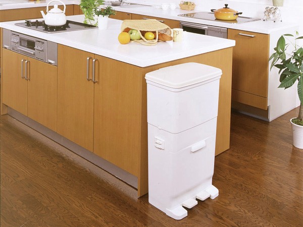 ぺこさま専用 楽天市場】ゴミ箱 分別 セパ ツイン ペダルペール 2段 56L