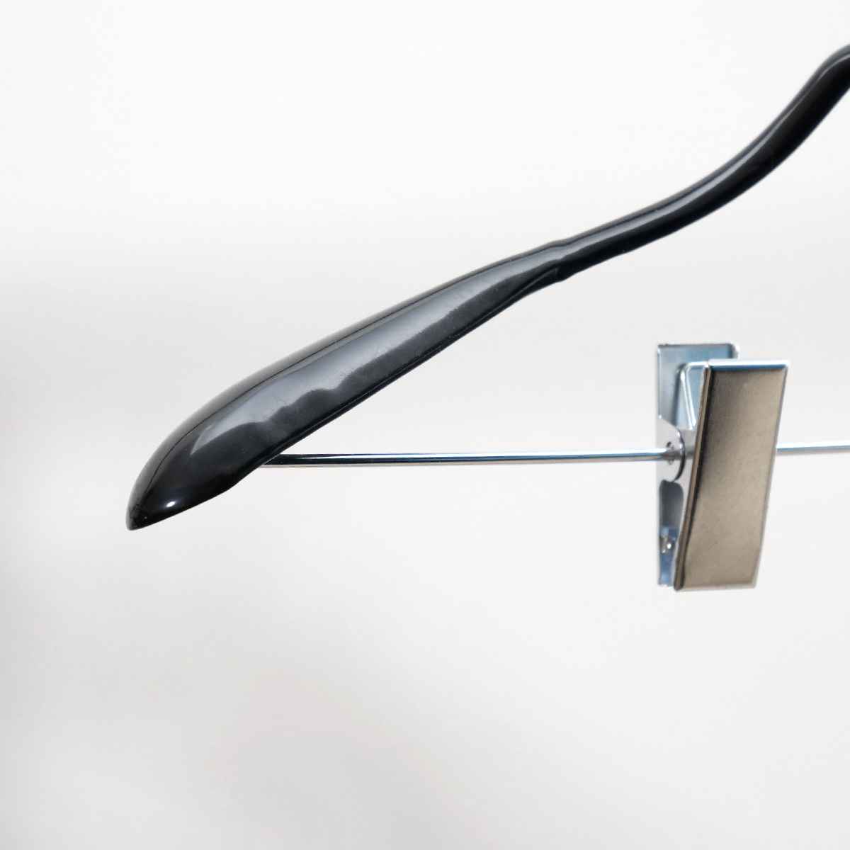 すべらないハンガー ジャケットハンガー 42cm クリップ付 5本セット