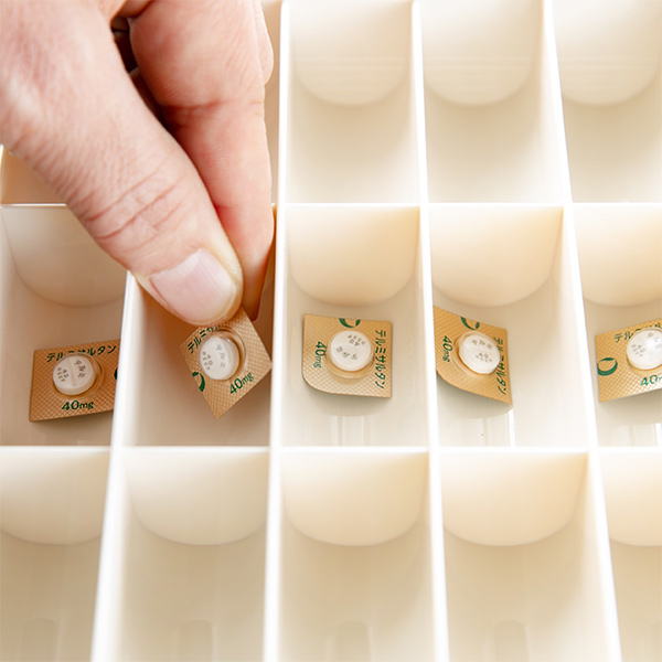 薬 カレンダー 1週間 ライフ・エイド くすり整理キープケース 1日4回分