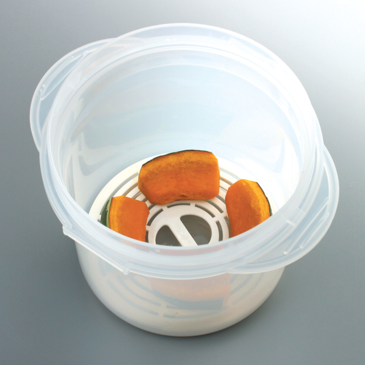 スケーター 電子レンジ 調理用品 ご飯メーカー スノコ付き 蒸し器対応 