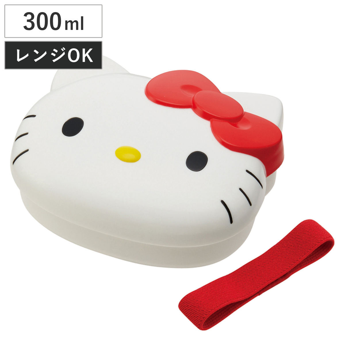 ハローキティ タイガース 2個セット スケーター お弁当箱 ダイカットランチボックス ハローキティ 300ml