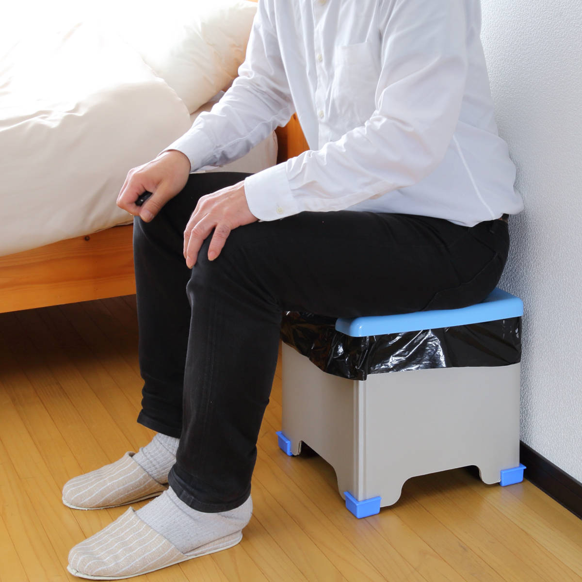 サンコー 簡易トイレ 非常用 ポータブルトイレ 防災用品 （ 携帯トイレ