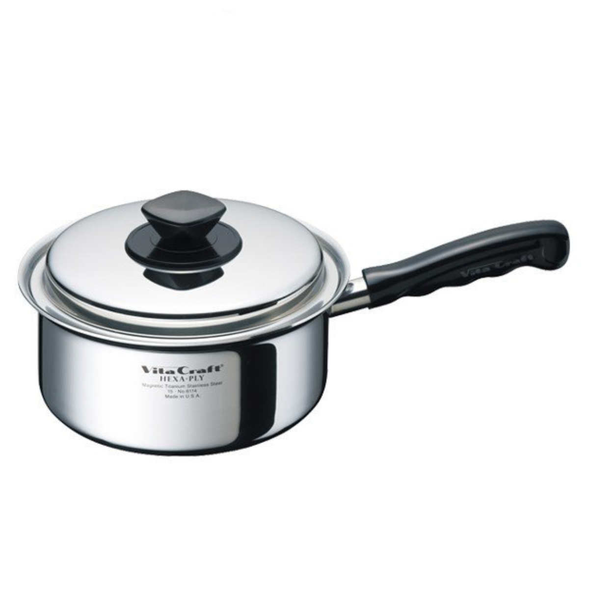 ビタクラフト IH対応 No.6114 片手鍋 ヘキサプライ Vita Craft（ビタクラフト） 片手鍋 17cm 1.9L ヘキサプライ No.6114