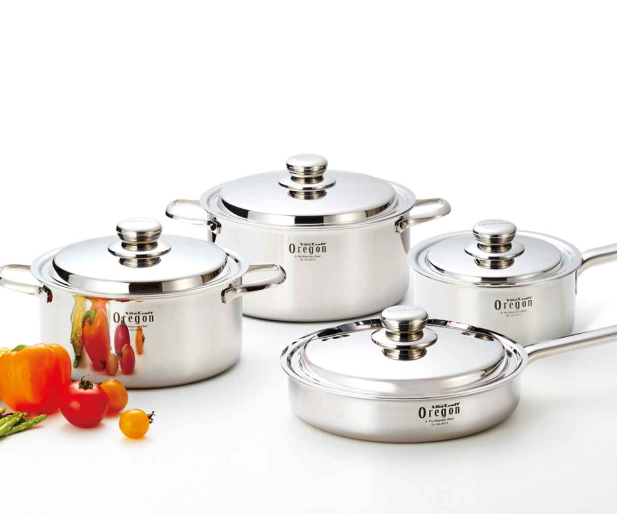 Vita Craft（ビタクラフト） 両手鍋 24cm IH対応 オレゴン 5.4L No