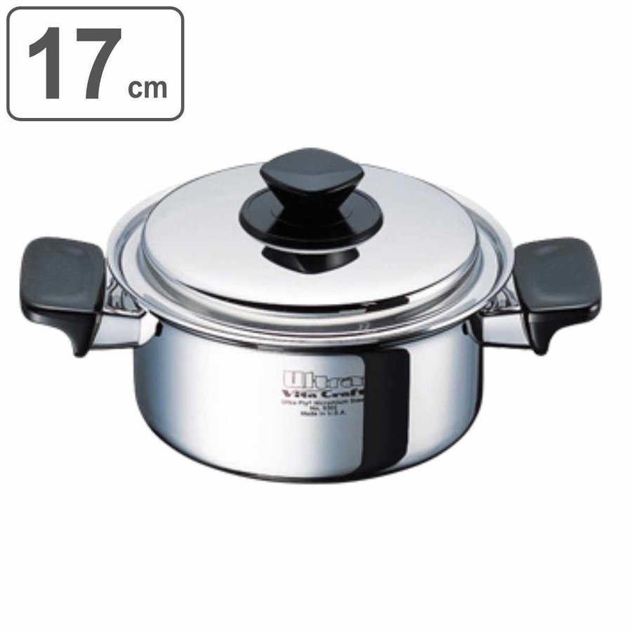 Vita Craft（ビタクラフト） 両手鍋 17cm ウルトラ 1.9L No.9302 IH