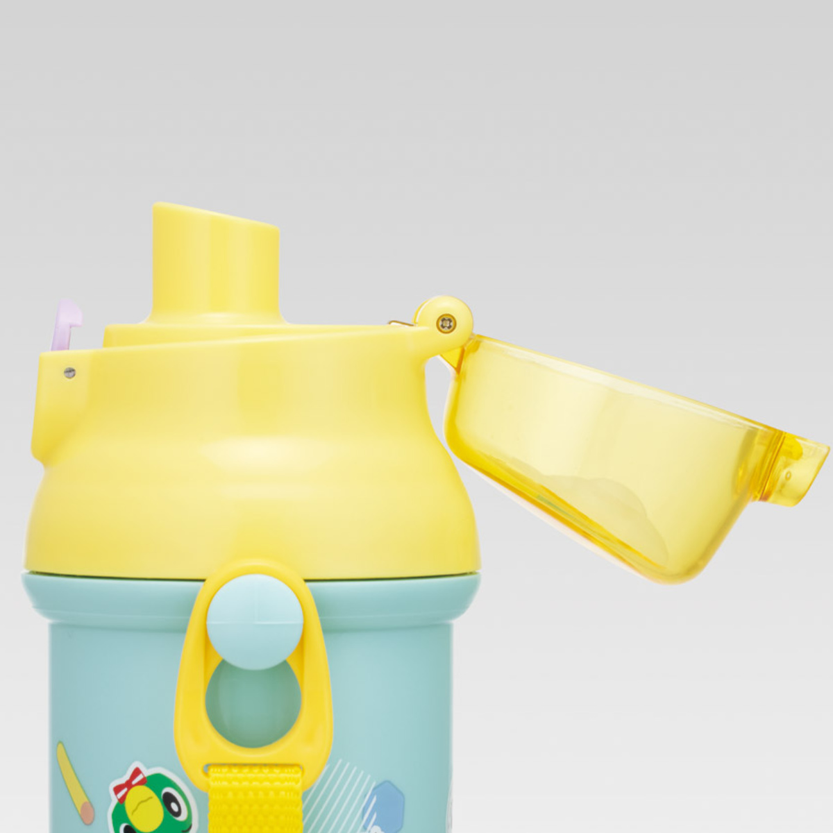 スケーター 水筒 480ml 直飲プラワンタッチボトル しまじろうPOP