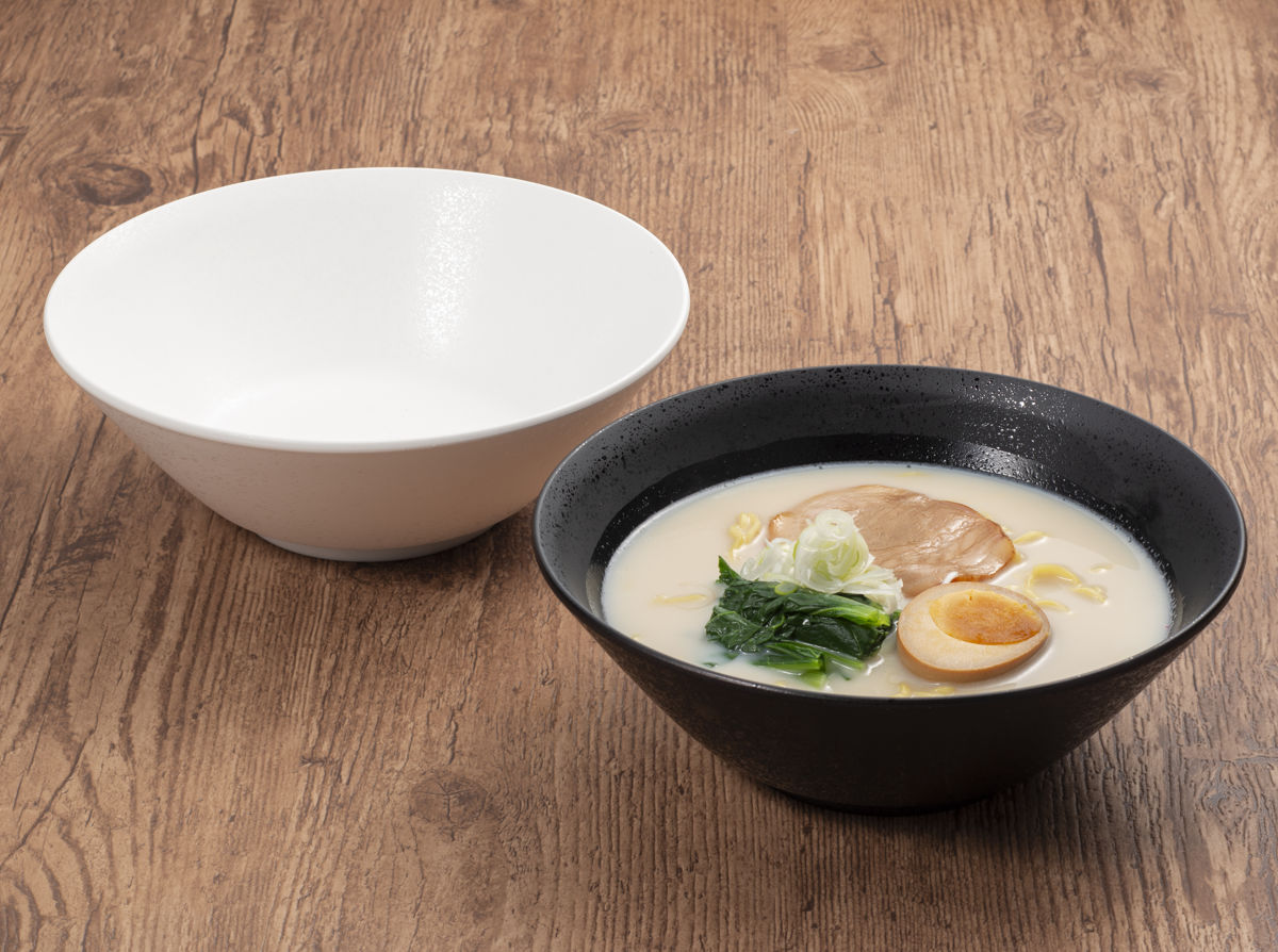 ミタニ 丼鉢 山中 ラーメンどんぶり 石目塗 （ 電子レンジ対応 食洗機