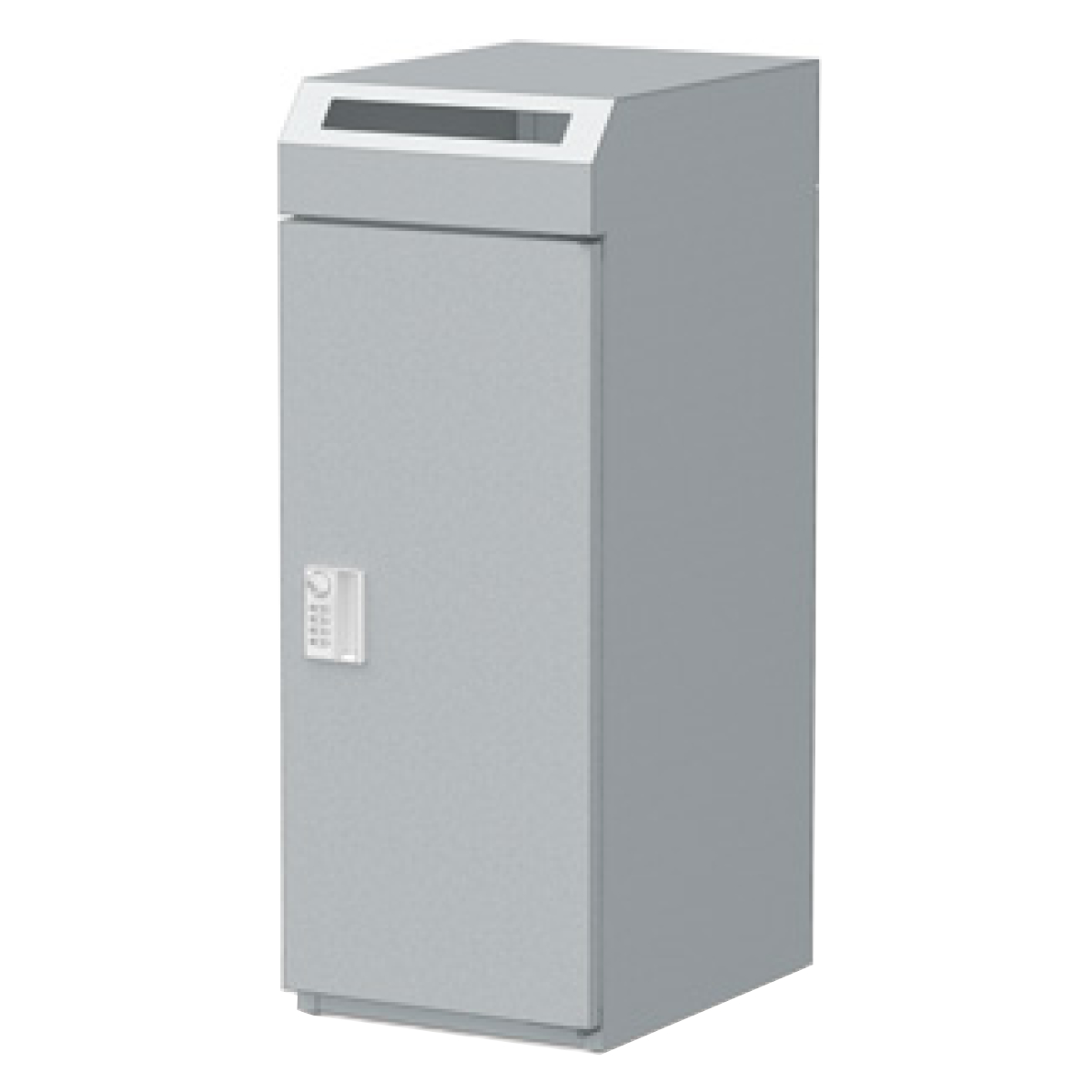 ぶんぶく（BUNBUKU） 機密書類回収ボックス 38.1L ダイヤル錠仕様 大