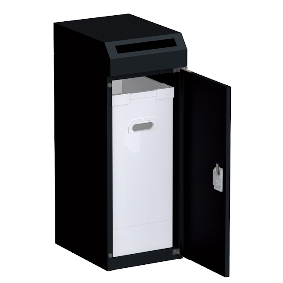 ぶんぶく（BUNBUKU） 機密書類回収ボックス 38.1L ダイヤル錠仕様 大