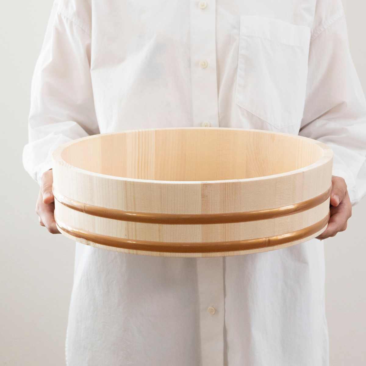 パール金属 すし桶 寿司桶 飯台 木製 36cm 約7合用 （ 木製飯台 おひつ