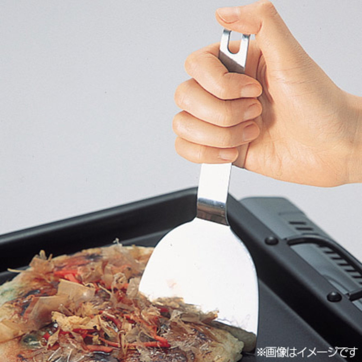 パール金属 フライ返し 8cm ステンレス製 食洗機対応 お好み焼き