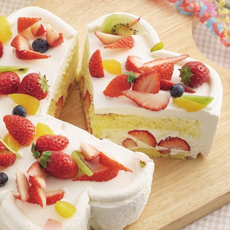 ケーキ型 焼き型 13cm ハートケーキ6個 フラワー型 シリコン製