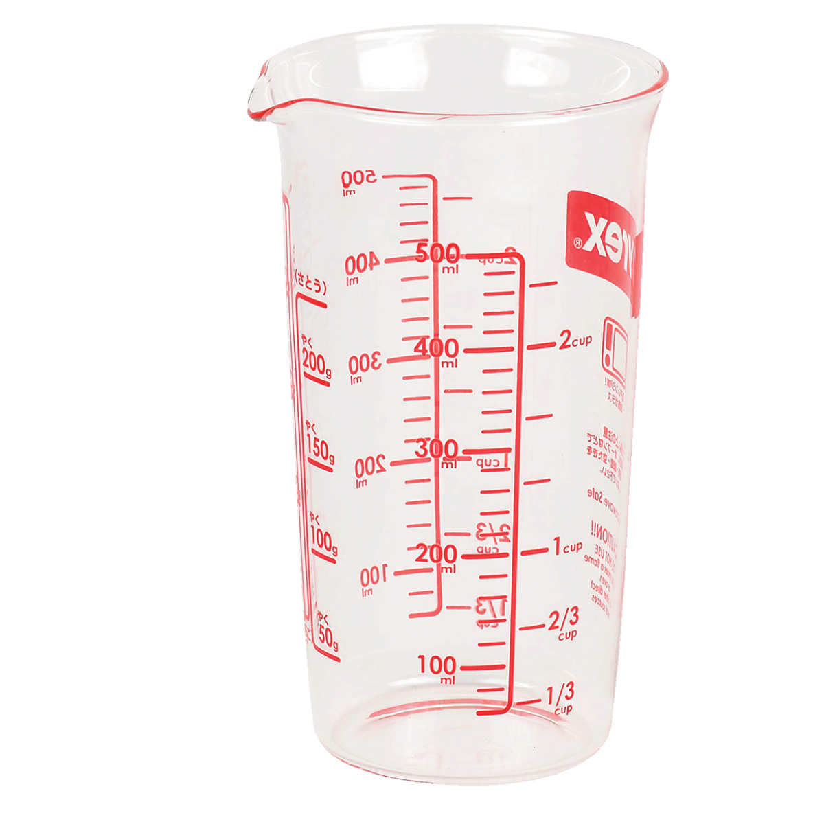 PYREX（パイレックス） 計量カップ 500ml 耐熱ガラス メジャーカップ
