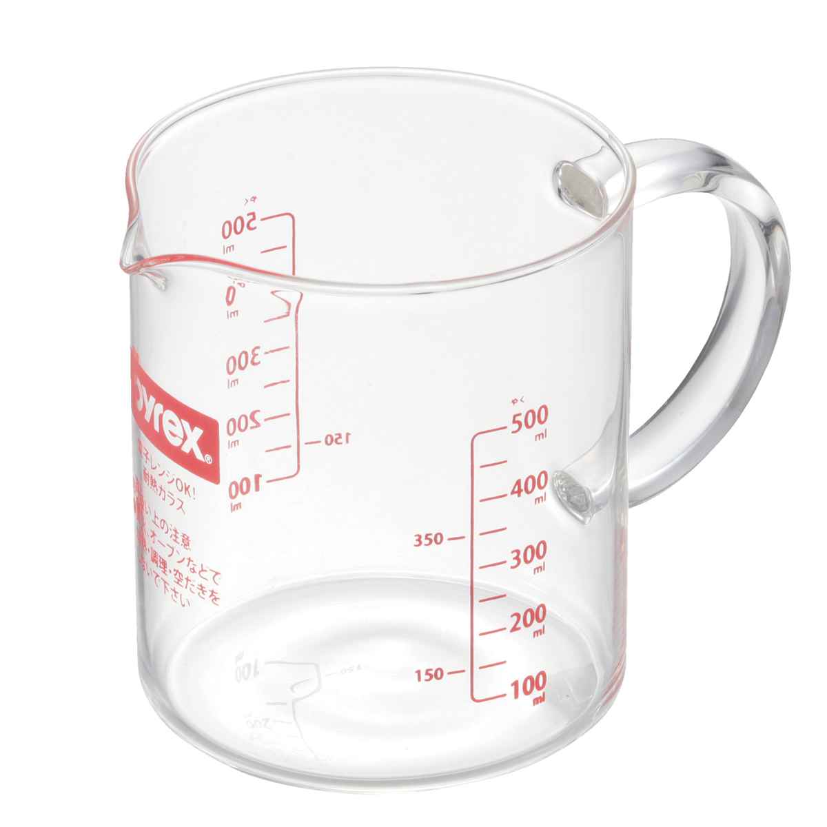 PYREX（パイレックス） 計量カップ 500ml 耐熱ガラス メジャーカップ