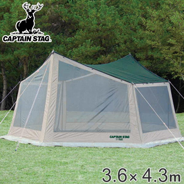 CAPTAIN STAG（キャプテンスタッグ） テント CS ヘキサメッシュタープ