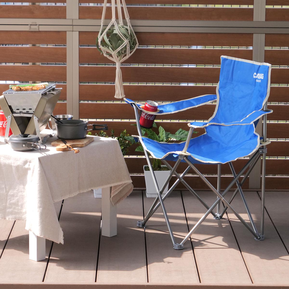CAPTAIN STAG（キャプテンスタッグ） アウトドアチェア 折りたたみ