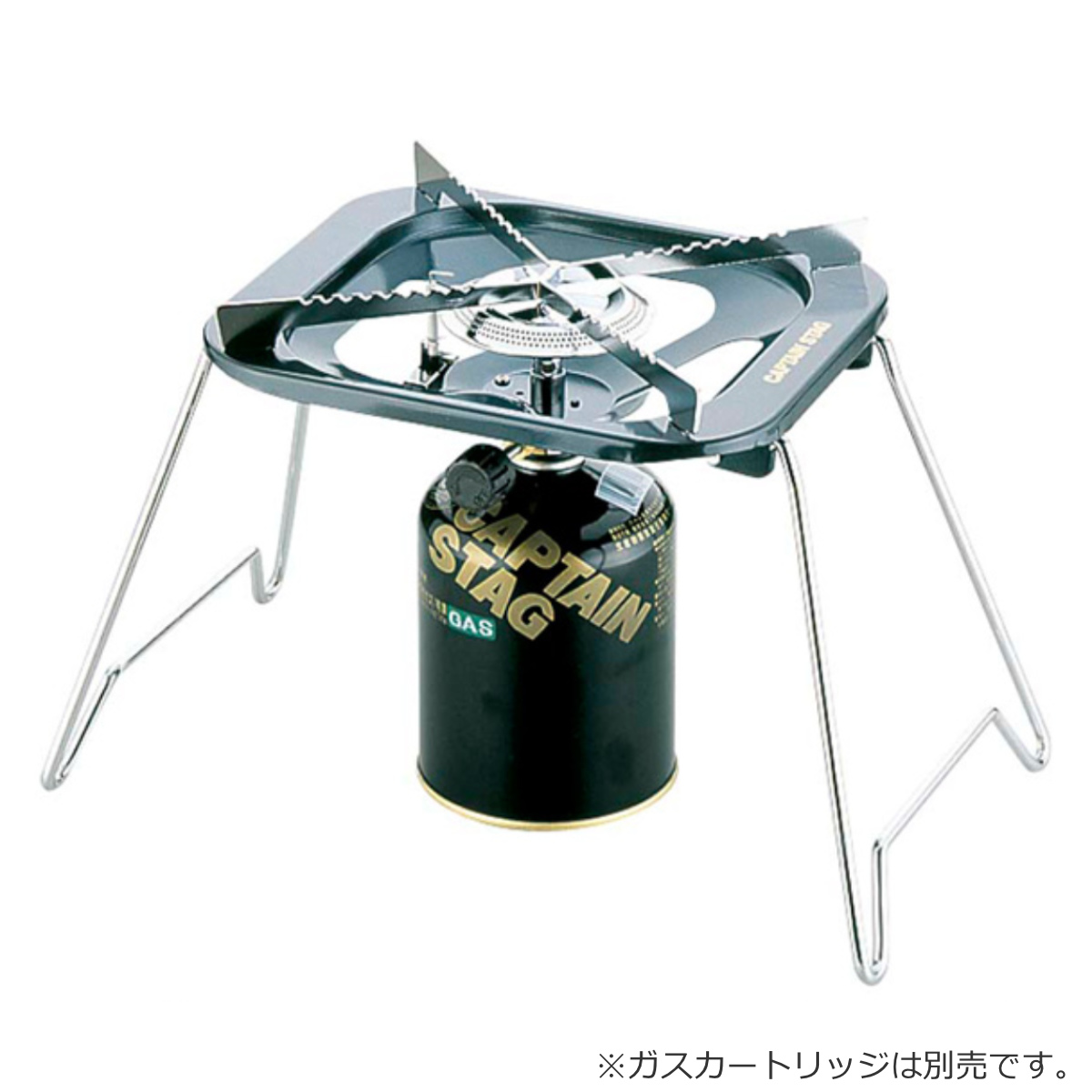 パール金属 コンロ 大型 五徳 ガスバーナーコンロ 収納バッグ付