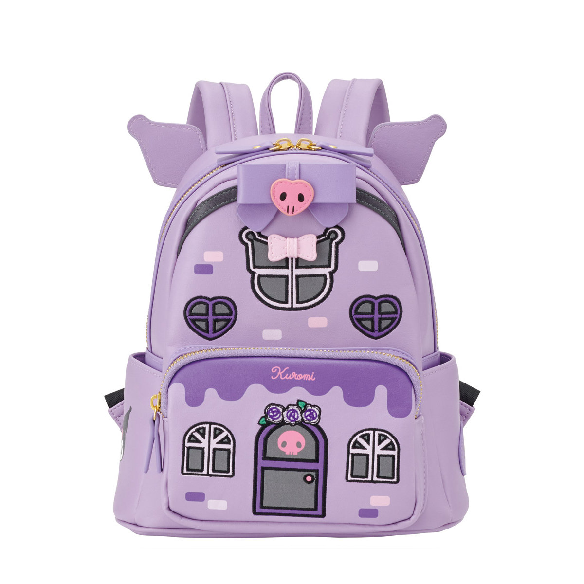 美品 アナスイミニ クロミちゃんコラボ リュック KUROMI】リュック（リュック） | ANNA SUI mini（アナ スイ・ミニ