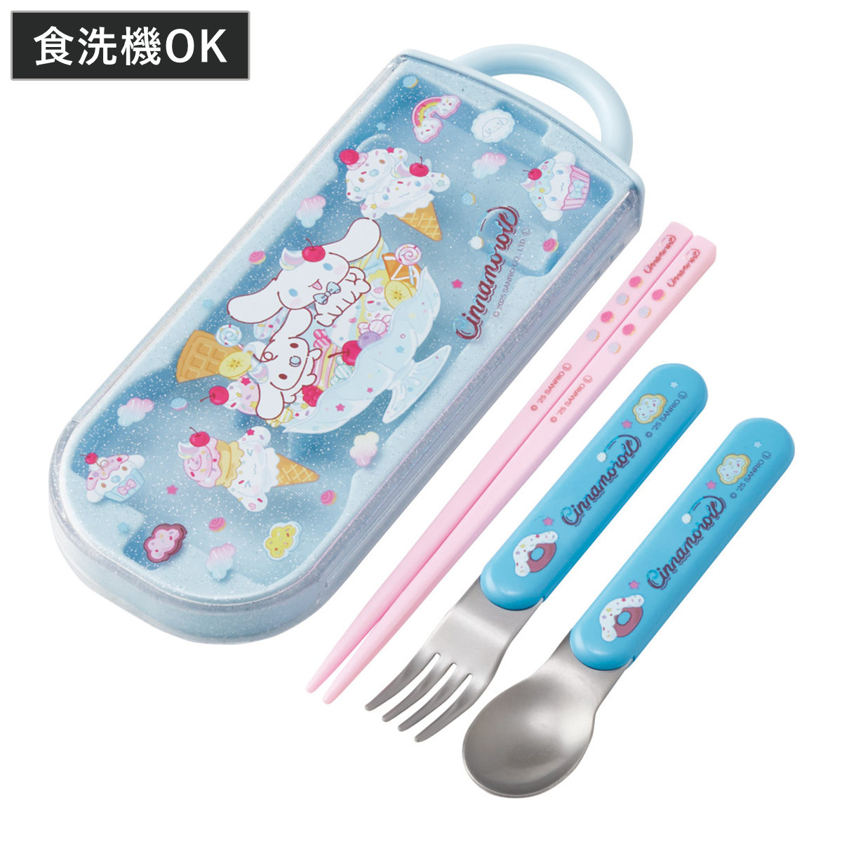 スケーター トリオセット 食洗機対応スライド式トリオ シナモロール